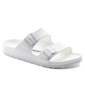 Birkenstocks Womens Arizona White Essentials EVA Slip On Sandal - 129443