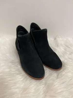 Black Boots Ankle Heels Jack Rogers, Size 6.5