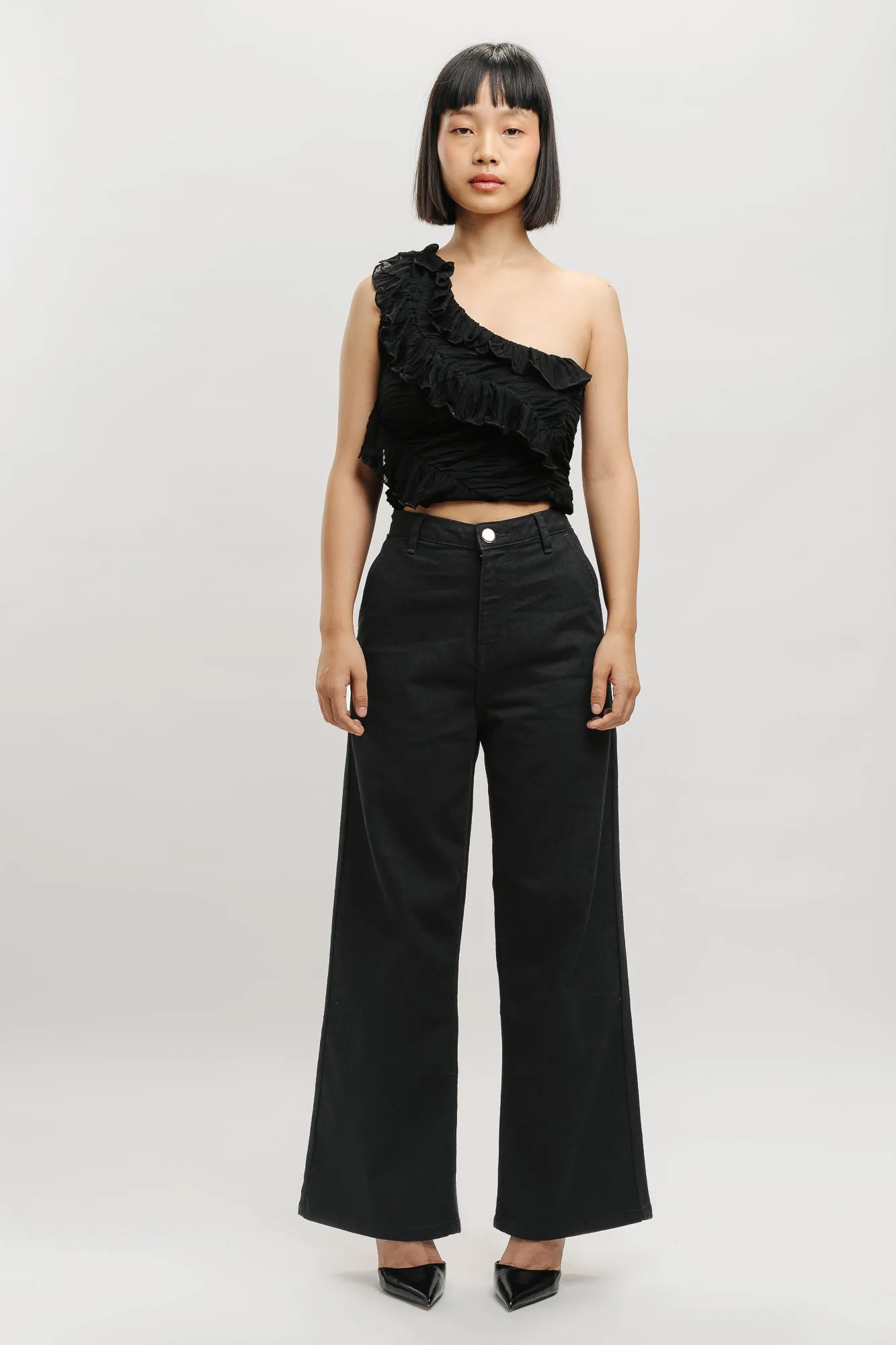 Black Wide Leg Jeans