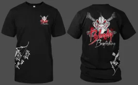 Bloody Bowfishing printed on Tshirts and Hoodies