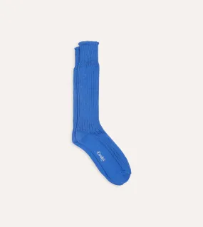 Blue Cotton Sports Socks