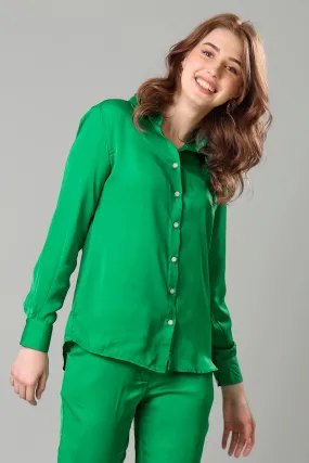 Bold Green Shirt For Women