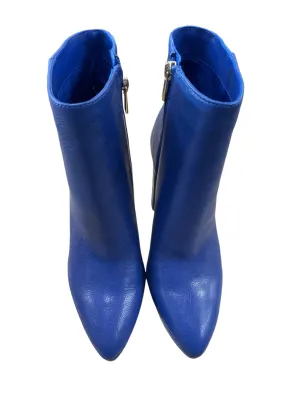 Boots Ankle Heels By Jessica Simpson In Blue, Size: 9