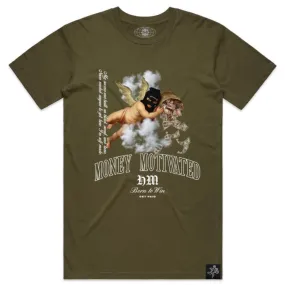 BORN TO WIN TEE ARMY