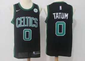 Boston Celtics #0 Jayson Tatum Jersey Black Fan Edition