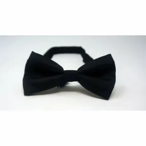 Bow Tie Ready Made (Black) - Silk