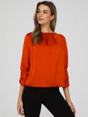 Box Pleat Blouse