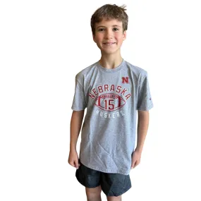 Boys' Nebraska Huskers Youth Dylan Raiola Football T-Shirt