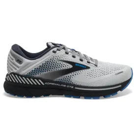 'Brooks' Men's Adrenaline GTS 22 - Oyster / India Ink / Blue