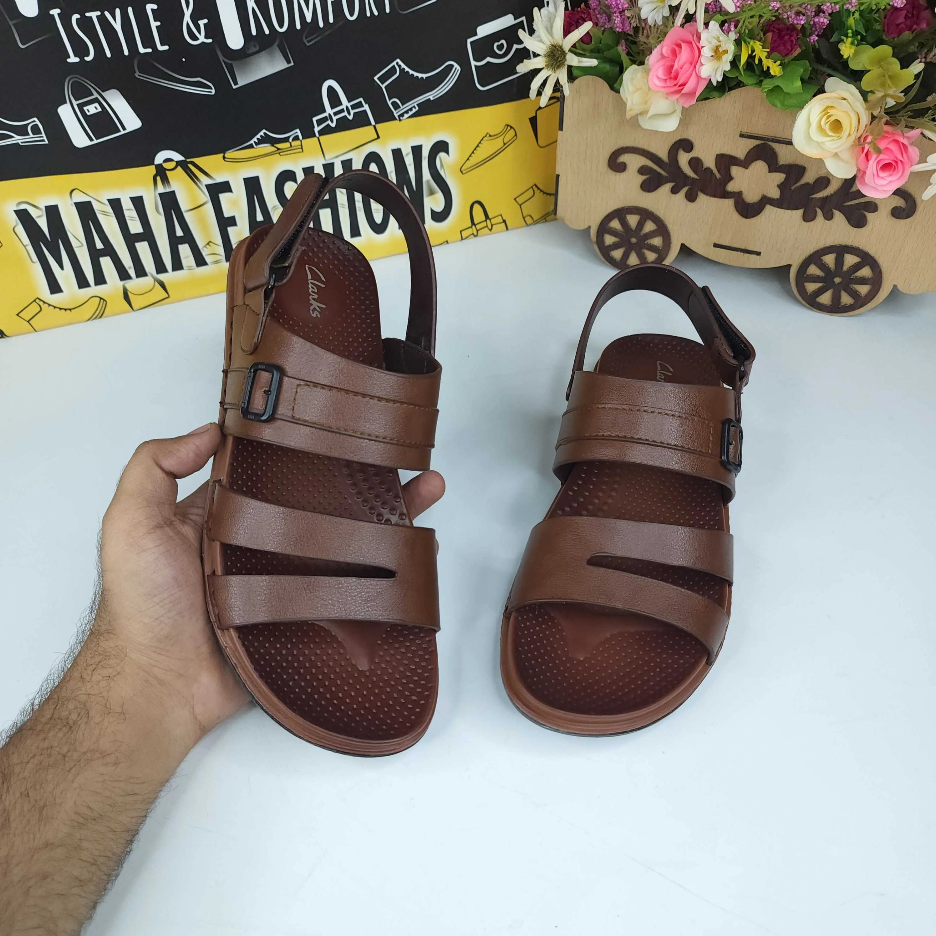 Brown Men Sandals