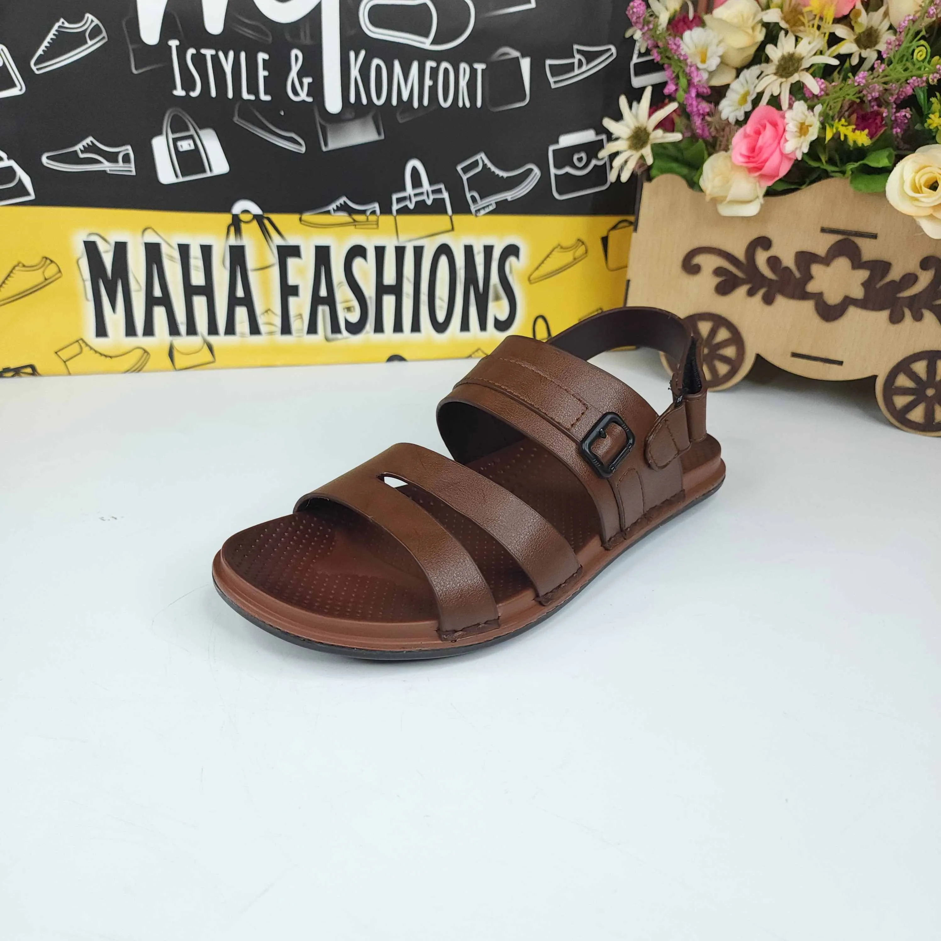 Brown Men Sandals