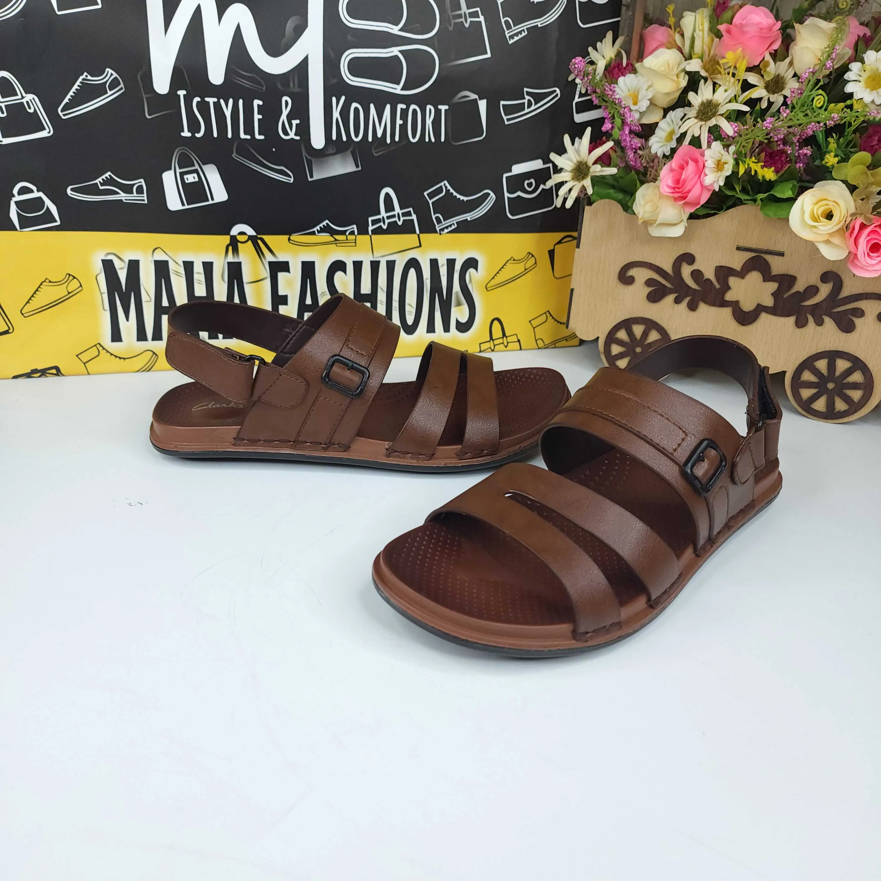 Brown Men Sandals