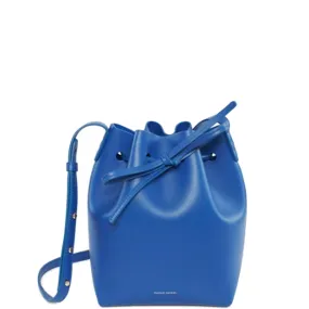 Bucket Bag Mini Calf, Royal/Royal