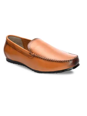 Bullet Tan Loafers