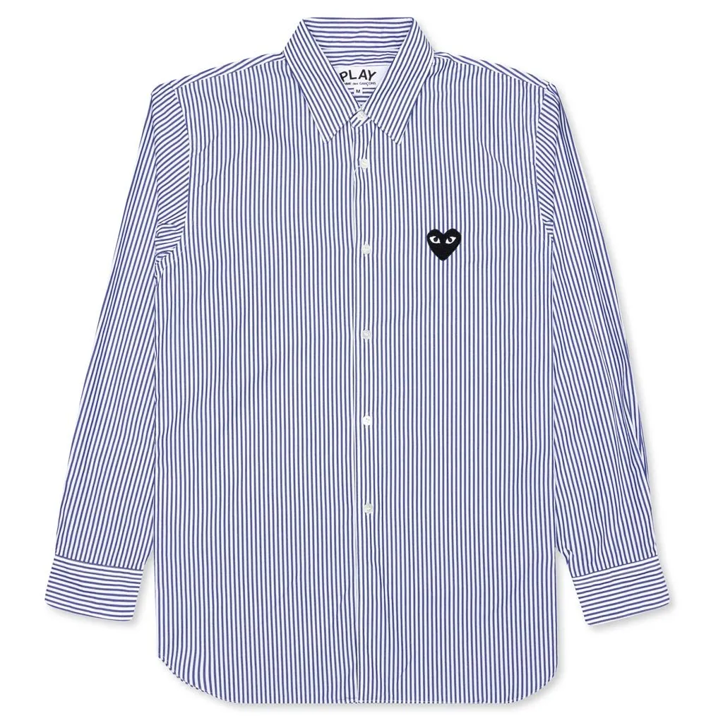 Button Down - Blue/White