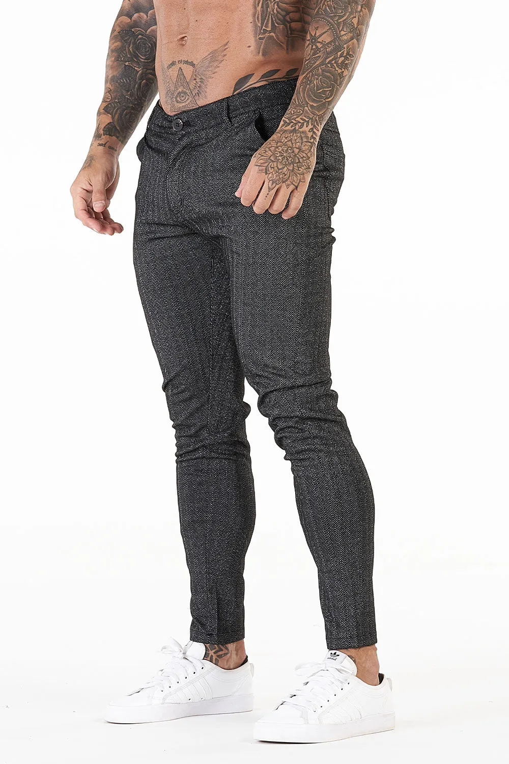 Buy $80 Free Shipping Gray Skinny Pants