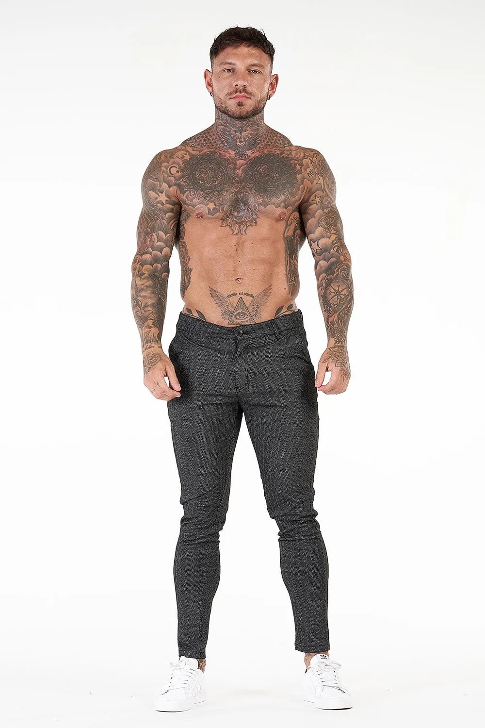 Buy $80 Free Shipping Gray Skinny Pants