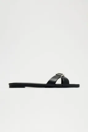 Call It Quits Sandals - Black