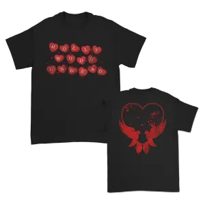 Candy Hearts Tee (Black)