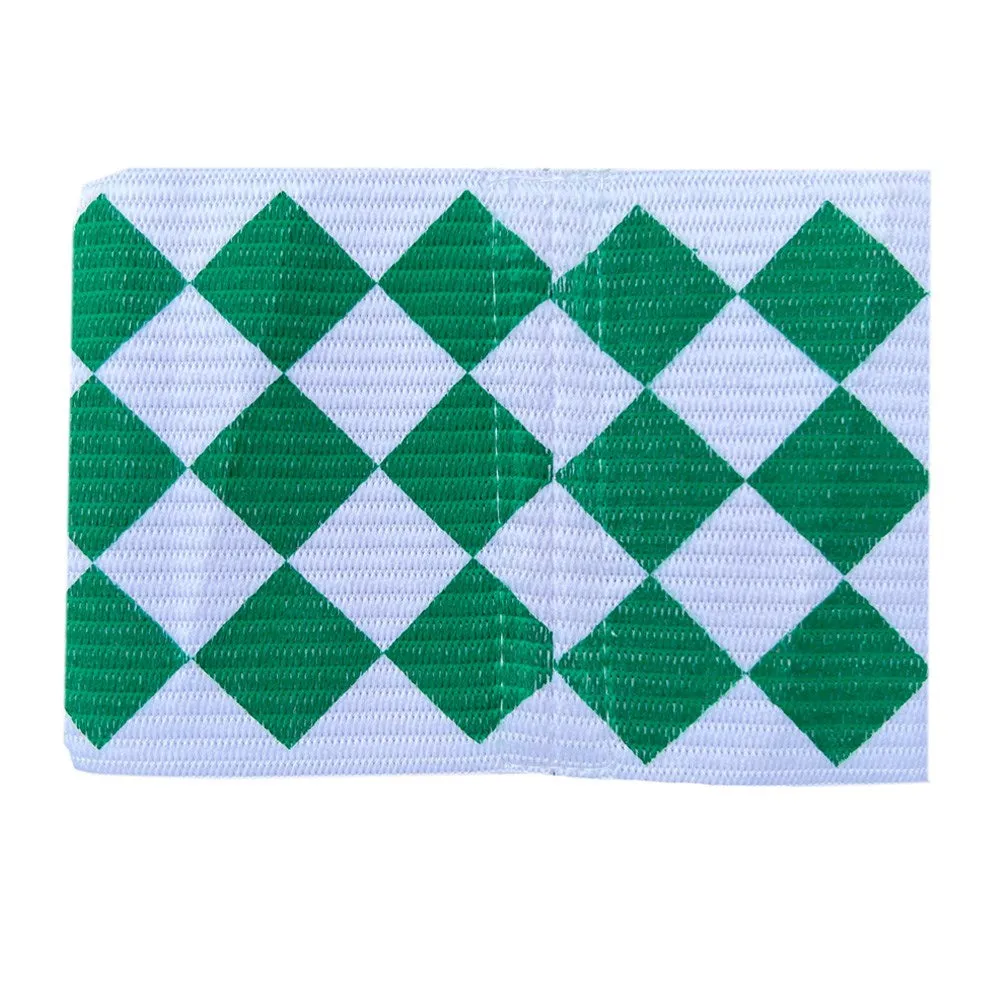 Captain's Armband Junior - Diamond (White/Green)