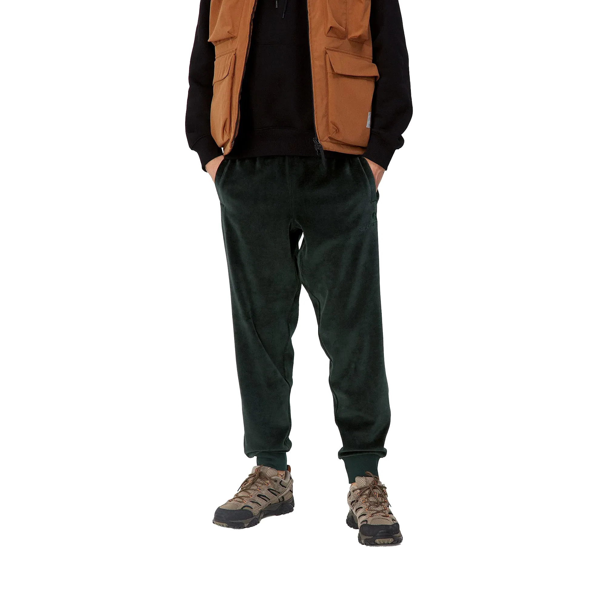 Carhartt United Script Jogging Pants Dark Cedar