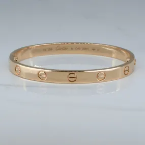 'Cartier' Love Bracelet