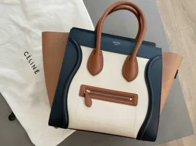 Celine Mini luggage bag