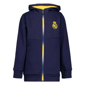 Chaqueta Chándal Niños Kids on Tour Real Madrid Degrade Azul