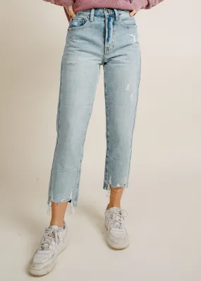 CHARLIE HIGH RISE DENIM - RUTHLESS