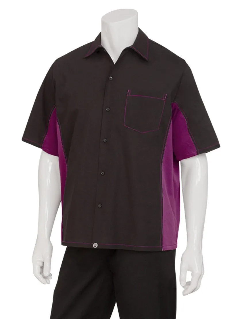 Chef Works Men's Universal Contrast Shirt