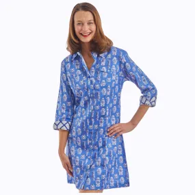 Chinoiserie Shirt Dress