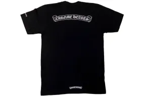 CHROME HEART SCROLL LOGO T-SHIRT BLACK