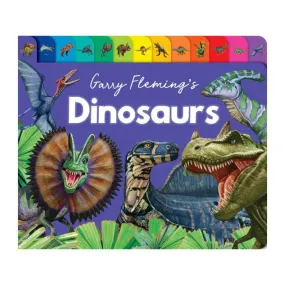 Chunky Tabbed Board Book - Dinosaurs of the World