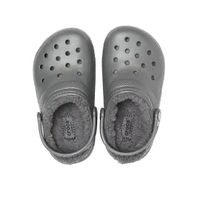 Classic Kids’ Lined Clogs - Slate Grey