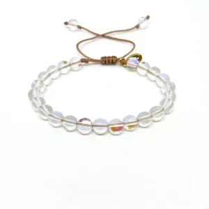 Clear Moonstone Bracelet