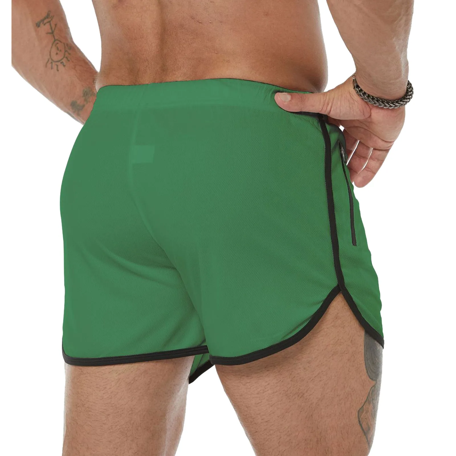 COLORFUL HOOCHIE DADDY 5'' INSEAM RUNNING SHORTS