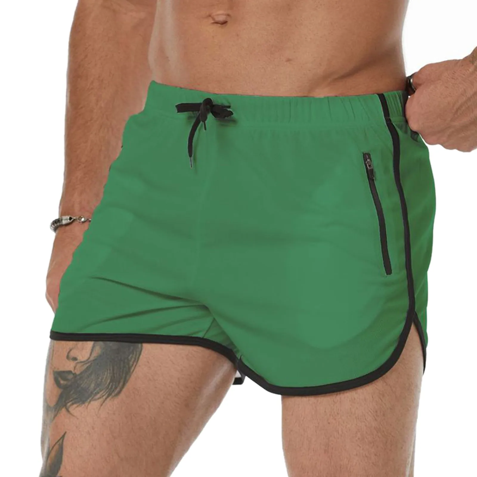 COLORFUL HOOCHIE DADDY 5'' INSEAM RUNNING SHORTS