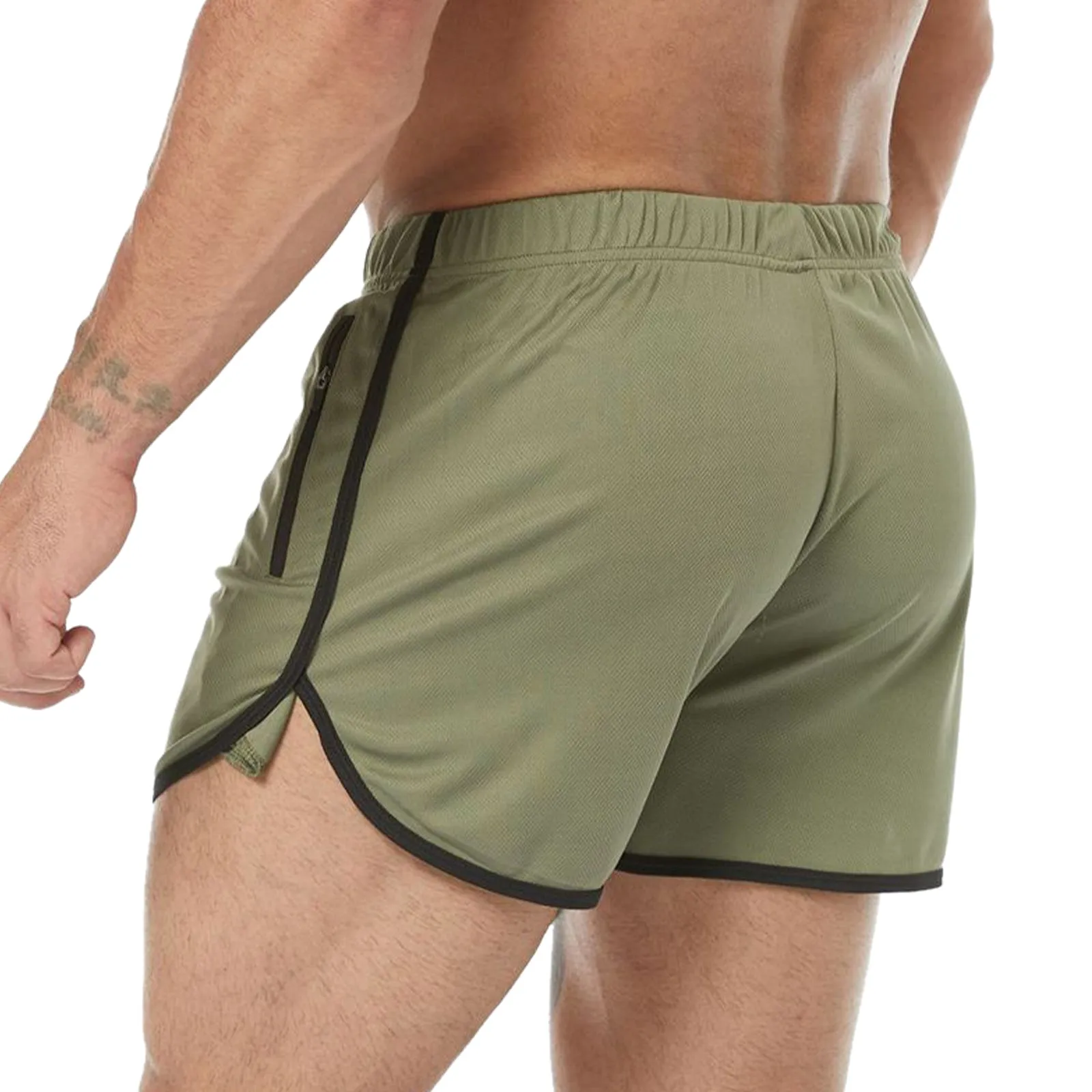 COLORFUL HOOCHIE DADDY 5'' INSEAM RUNNING SHORTS