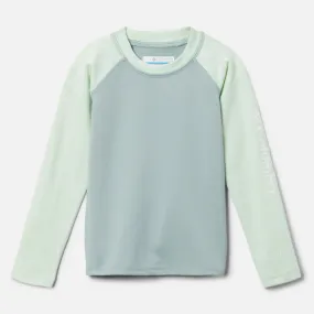 Columbia Niagara/Ice Green Sandy Shores Long Sleeve Toddler Rash Guard