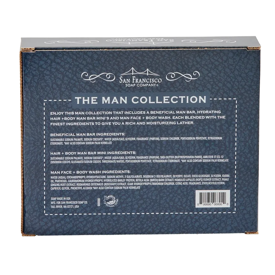 The Man Collection II Gift Set by Man Bar? - Refined Grooming Essentials for the Modern Gentleman