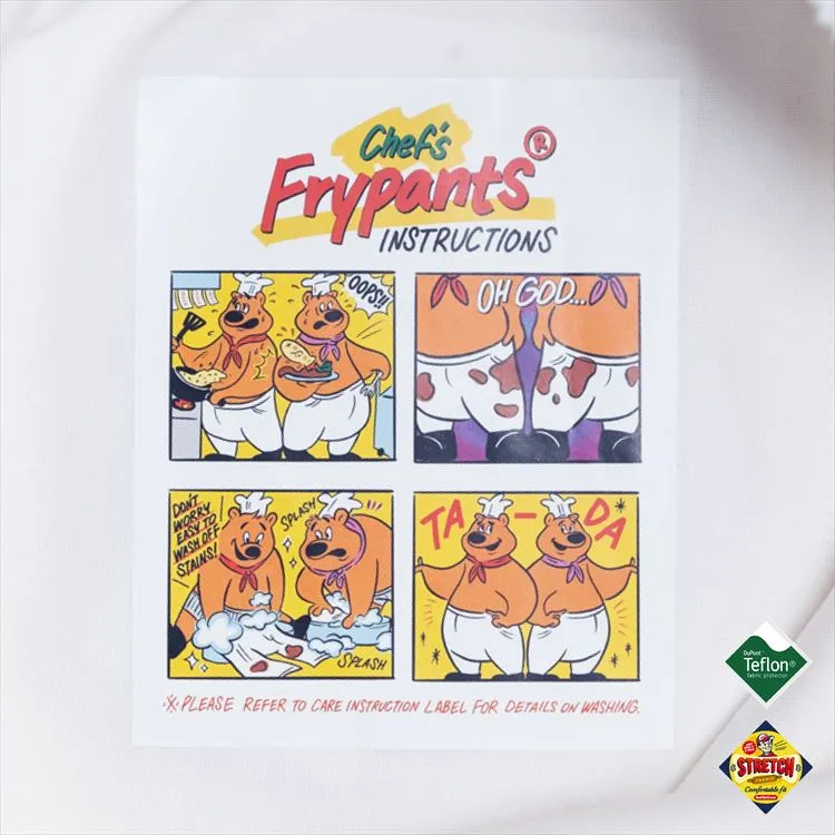 Cookman Chef's Frypants - White