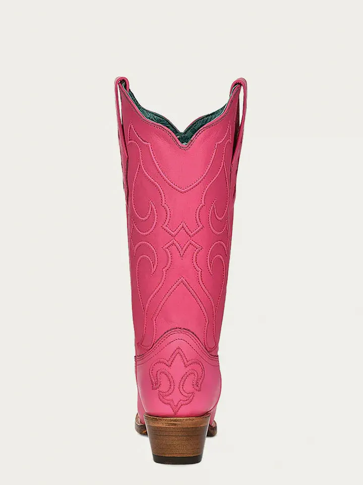 Corral Women's Hot Pink 13 Inch Shaft Designer Boot