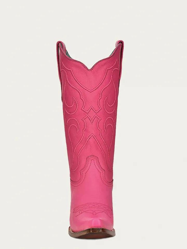 Corral Women's Hot Pink 13 Inch Shaft Designer Boot