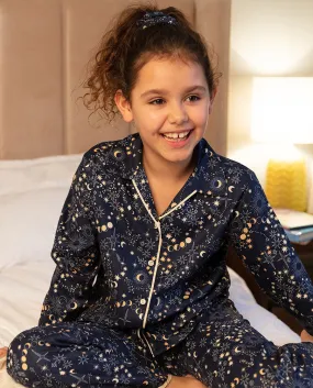 Cosmo Girls Celestial Print Pyjama Set