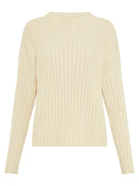 Cotton Rib Knit Jumper