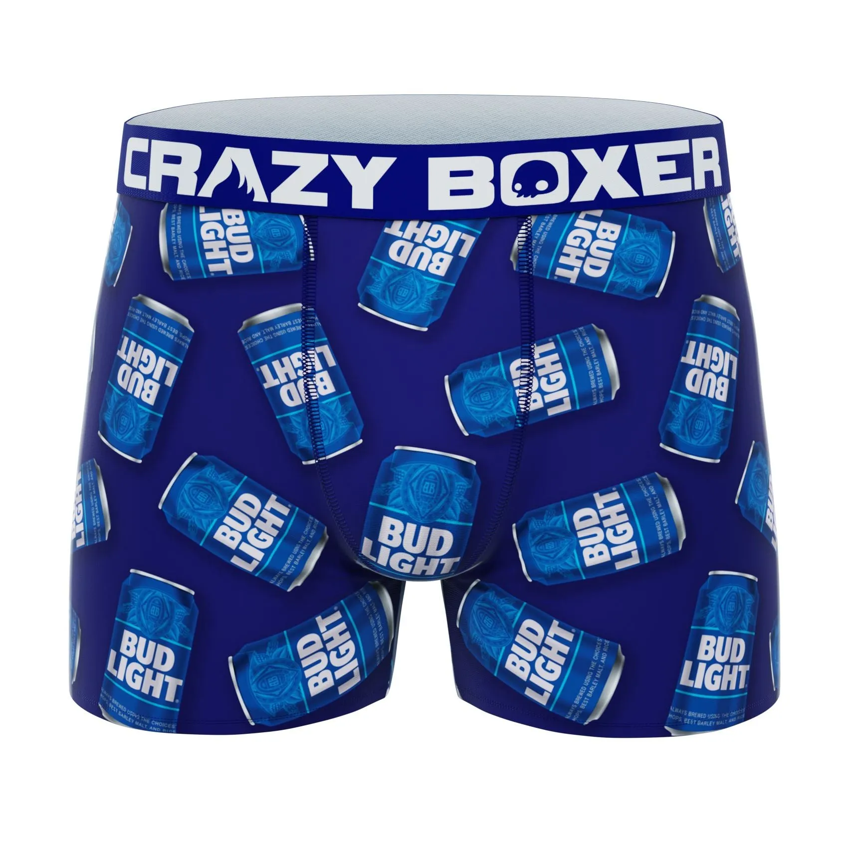 CRAZYBOXER Bud Light Cann Men's Boxer Briefs