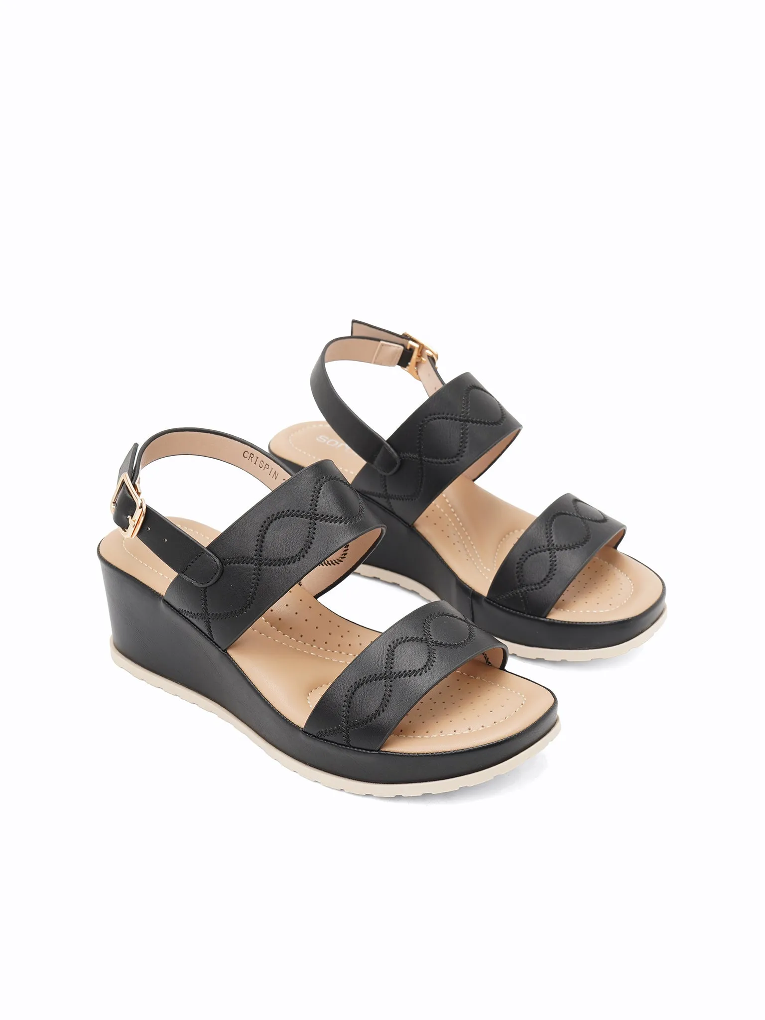 Crispin Wedge Sandals