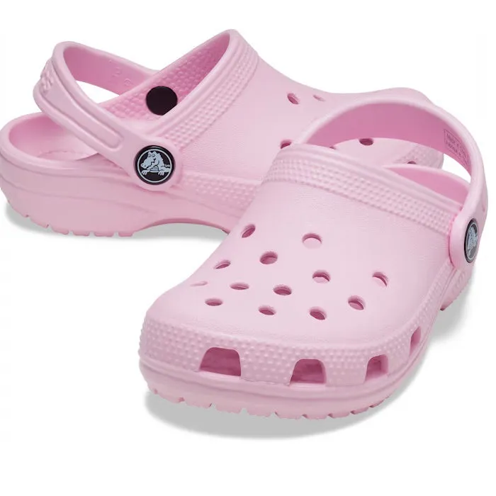 Crocs Kids - Toddlers Classic Clog K Ballerina Pink Sandals