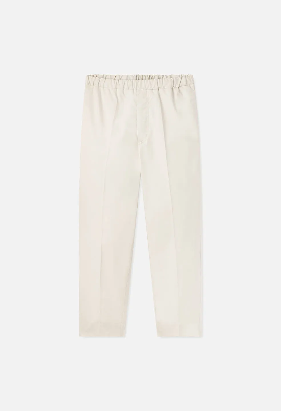 Cropped Tech Trouser / Salt