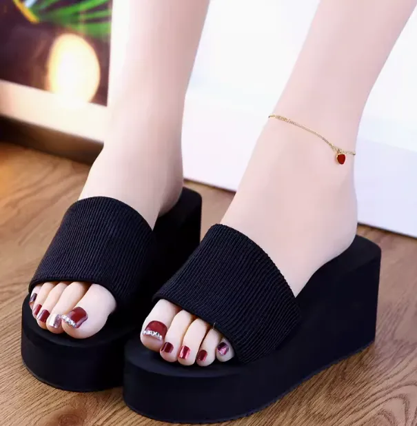 Cute Black Bow Sweet Chic Sandals ON880